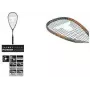TALBOT TORRO Power 4000 raquete de squash, preto/laranja, equilibrado ofensivo, construção em Y 251004