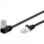 Wentronic 94173 cabo de rede Cat5e U/UTP RJ-45, 0,5 m, preto
