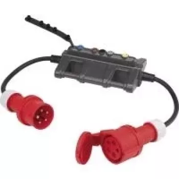 VOLTCRAFT adaptador de medição ficha CEE para conector fêmea CEE DLA-3L 32