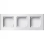Gira perfil de instalação 136327 3 módulos System 55 branco puro