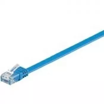 Wentronic cabo de rede RJ-45 CAT6 0,5m, U/UTP, azul 96395