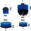 KS TOOLS BT103110 conjunto de escovas de broca, 4 peças, haste sextavada, cerdas de nylon