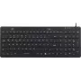 Renkforce teclado USB industrial IP68 preto resistente a salpicos à prova de pó (iM-IKB106-BK)