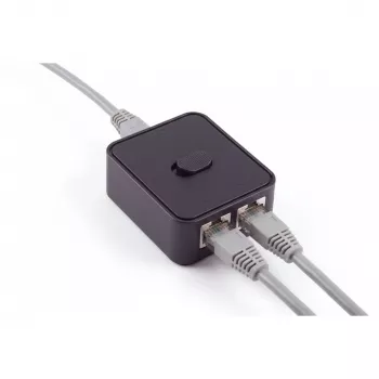 SHIVERPEAKS switch de rede manual, 3 portas, preto BS08-01100