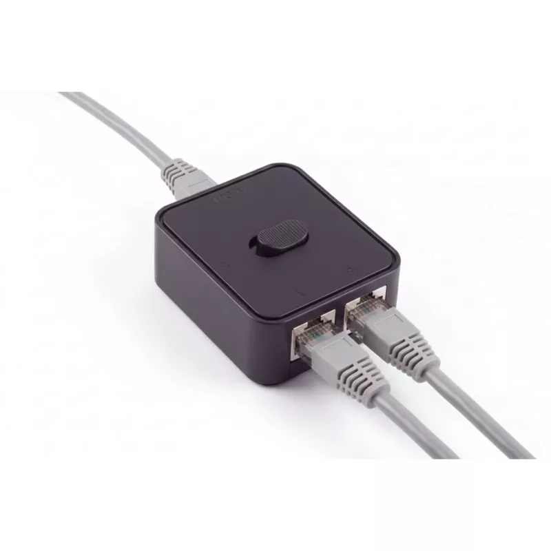 SHIVERPEAKS switch de rede manual, 3 portas, preto BS08-01100