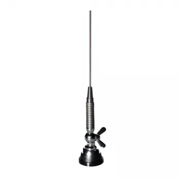 Midland Albrecht MGA 108-550 antena móvel com base DV-S e cabo RG 58/S de 5 m (108-550 MHz) 6245