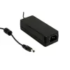 MEAN WELL GST60A48-P1J fonte de alimentação de secretária AC/DC 60W 48V com ficha DC 2,1x5,5 mm