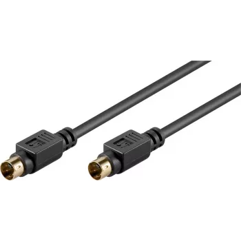 Wentronic AVK 157-500 Cabo S-Video 5,0 m Preto macho a macho 50059
