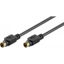 Wentronic AVK 157-500 Cabo S-Video 5,0 m Preto macho a macho 50059
