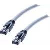 shiverpeaks BS08-401513 Cabo de rede Cat8 S/FTP, RJ45, Cinzento, 1,5 m