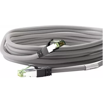 Wentronic Goobay cabo de rede CAT 8.1, S/FTP (PiMF), cinzento, 20 m - LSZH sem halogéneos, cobre AWG 24 (55143)