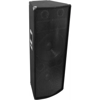 Omnitronic TX-2520 altifalante PA passivo de 3 vias 700W RMS 1400W pico 2x15 polegadas 8 Ohm 101dB 11037644