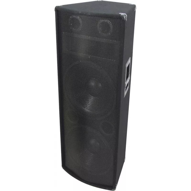Omnitronic TX-2520 altifalante PA passivo de 3 vias 700W RMS 1400W pico 2x15 polegadas 8 Ohm 101dB 11037644