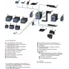 SIEMENS SIRIUS 3RT2 contactor de potência 5,5 kW 400 V 12 A 24 V DC 2NO+2NC terminais de parafuso 3RT20171BB443MA0