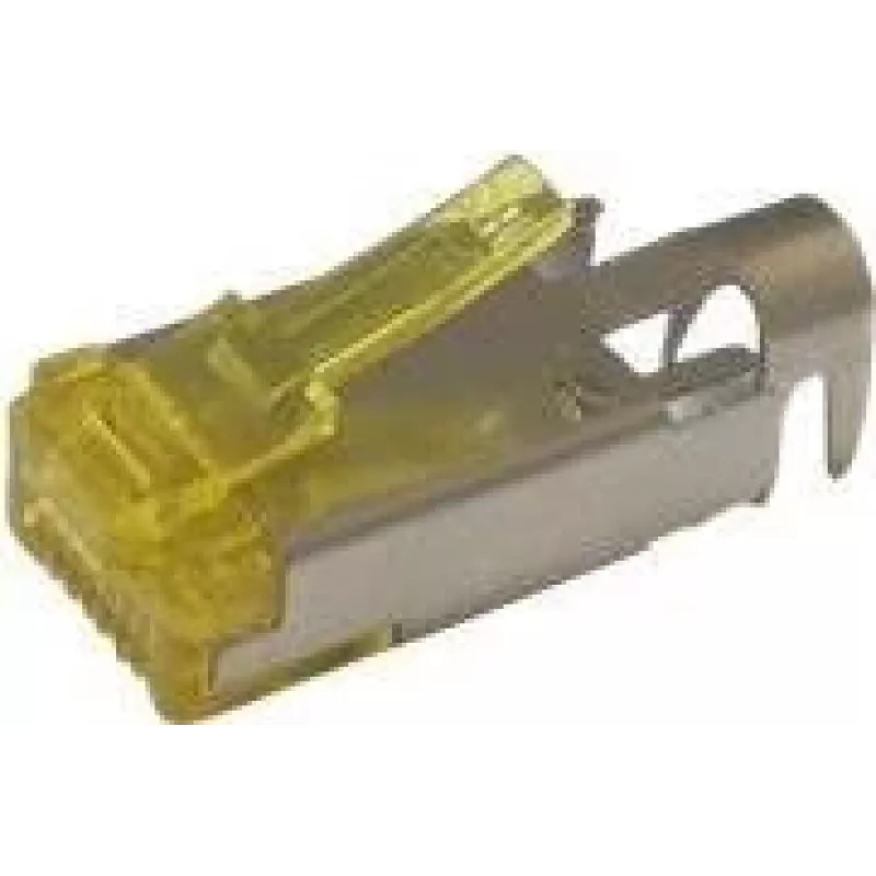 Hirose TM31P-TM-88P(01) ficha macho RJ-45 STP CAT6a conector de campo, amarelo transparente