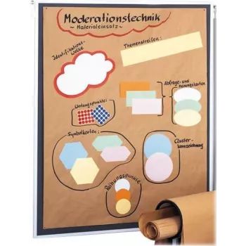 FRANKEN papel de moderação UMZ MP, 80 g/m², castanho, 100 folhas, 1400 x 1100 mm, enrolado