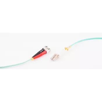 shiverpeaks BS77945/3 cabo de rede de fibra ótica 5 m LC ST OM3 aqua