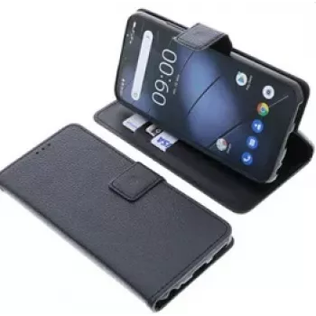 DIVERS capa estilo livro para Gigaset GS4, preto com função de suporte 21979181