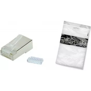 SHIVERPEAKS BS72061-R10 Acoplador em linha RJ45 fêmea a fêmea blindado Cat.6a, caixa metálica, 10Gbps