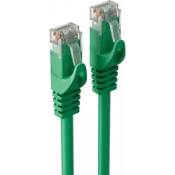 shiverpeaks BASIC-S Cabo de rede Cat.6A U/UTP, RJ45, 25m, verde BS08-35103