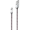 SHIVERPEAKS BS14-50078 Cabo Lightning para USB-A 0,9 m castanho