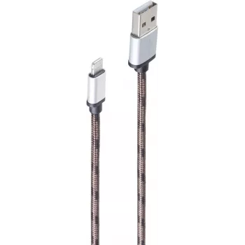 SHIVERPEAKS BS14-50078 Cabo Lightning para USB-A 0,9 m castanho