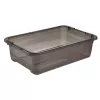 keeeper Caixa de arrumação Cornelia, 28 litros, cinzento cristal transparente, com tampa, fecho deslizante 1042982700000