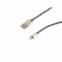 SHIVERPEAKS S-Conn 14-50082 Cabo USB 2.0, USB-A para Micro-USB B, 2 m, castanho
