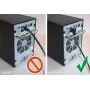 Wentronic 94165 Cabo de rede Cat5e U/UTP RJ-45 com conectores banhados a ouro