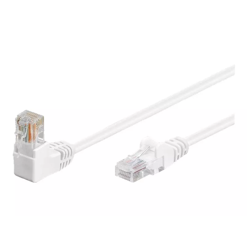 Wentronic 94165 Cabo de rede Cat5e U/UTP RJ-45 com conectores banhados a ouro