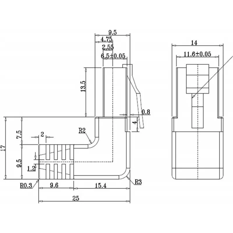 Wentronic Goobay Cabo de rede CAT 5e, 1x 90° angular, F/UTP, branco, 5 m, CCA alumínio revestido a cobre, 1x RJ45 90° (8P8C) 94182