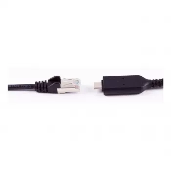 SHIVERPEAKS Cabo adaptador USB-C para RJ45 Gigabit Ethernet 1m preto BS13-51025