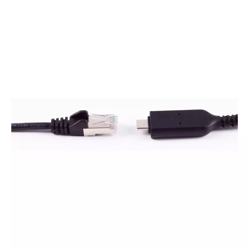 SHIVERPEAKS Cabo adaptador USB-C para RJ45 Gigabit Ethernet 1m preto BS13-51025