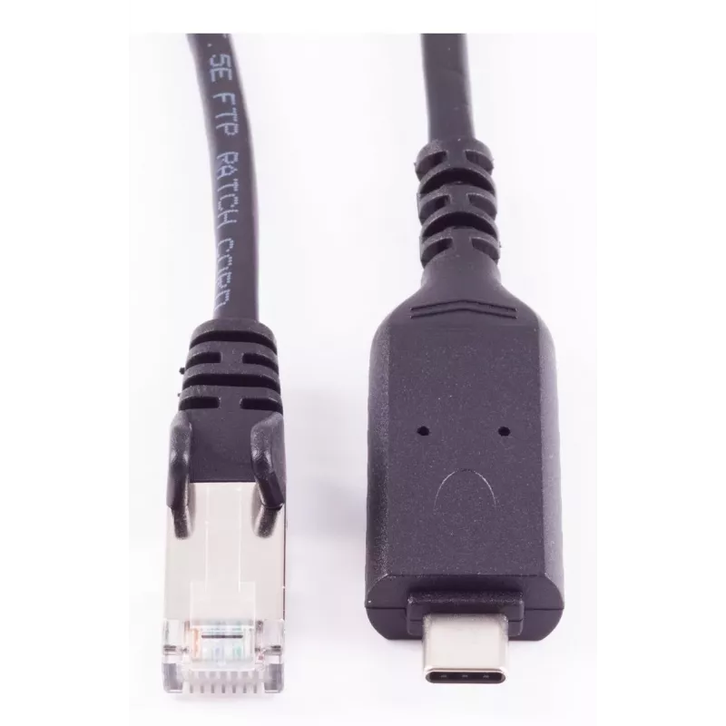 SHIVERPEAKS Cabo adaptador USB-C para RJ45 Gigabit Ethernet 1m preto BS13-51025