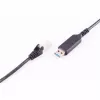 SHIVERPEAKS Cabo adaptador USB-A para RJ45 Gigabit Ethernet, 1m, preto BS13-52025
