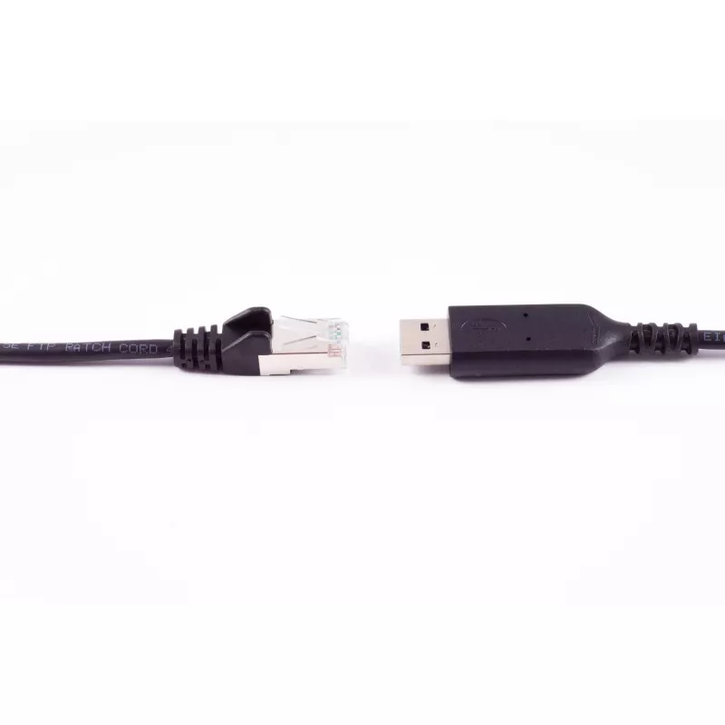 SHIVERPEAKS Cabo adaptador USB-A para RJ45 Gigabit Ethernet, 1m, preto BS13-52025