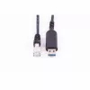 SHIVERPEAKS Cabo adaptador USB-A para RJ45 Gigabit Ethernet, 1m, preto BS13-52025