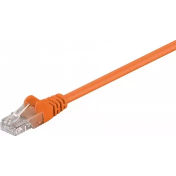 Wentronic Goobay Cabo de rede CAT 5e U/UTP laranja 0,25m CCA 95201