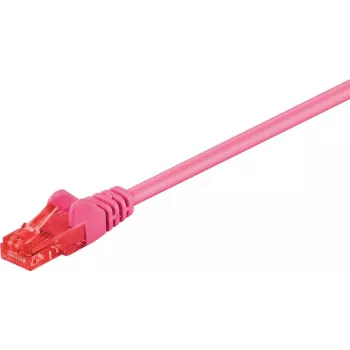 Wentronic Cabo de rede Cat6 RJ-45 3m magenta 95276-GB