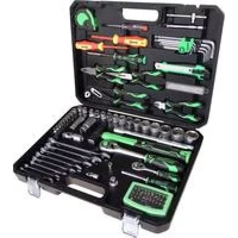 Conjunto universal de ferramentas KS TOOLS COMPETITION 1/4+1/2, 107 peças 512.0107
