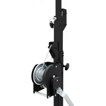 Suporte de iluminação com manivela Eurolite STT-400/85, aço, carga 85 kg 59007041