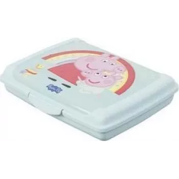 Lancheira keeeper carla mini Peppa Pig, 0,5 L, caixa Deco-Click Mini água-marinha, PP, fecho de clipe, 1 unid. 1070462433600
