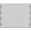 Painel cego SCHROFF 19 polegadas 2U RAL 7035 cinzento claro (30118-301)