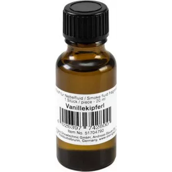 Concentrado aromático para fluido de névoa EUROLITE 20ml Vanillekipferl – aditivo aromático para máquinas de névoa