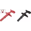 VOLTCRAFT pinça de crocodilo com ficha de 4 mm CAT III 1000 V, CAT IV 600 V preto/vermelho MSK-116 (VC-8371750)