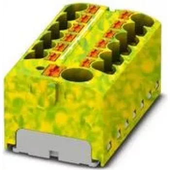 Phoenix Contact PTFIX 10/12X4-GNYE bloco de distribuição, push-in, 10 mm², verde/amarelo 1153438