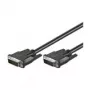 Wentronic goobay cabo DVI-D Dual Link 0,5m preto com parafusos serrilhados 93295