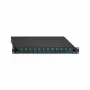 Rutenbeck Basic Line Caixa de fusão 2280305120, 12 acopladores, 24 fibras, chapa de aço, cinzento-claro