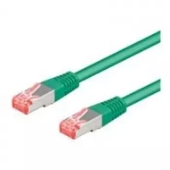 Wentronic 95647 cabo patch CAT6, RJ45 macho-macho, 25 m, verde