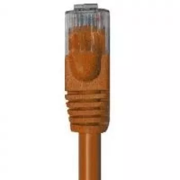 Wentronic Goobay Cabo de rede plano CAT 6, U/UTP, castanho-claro, 20 m - material em cobre (95885)
